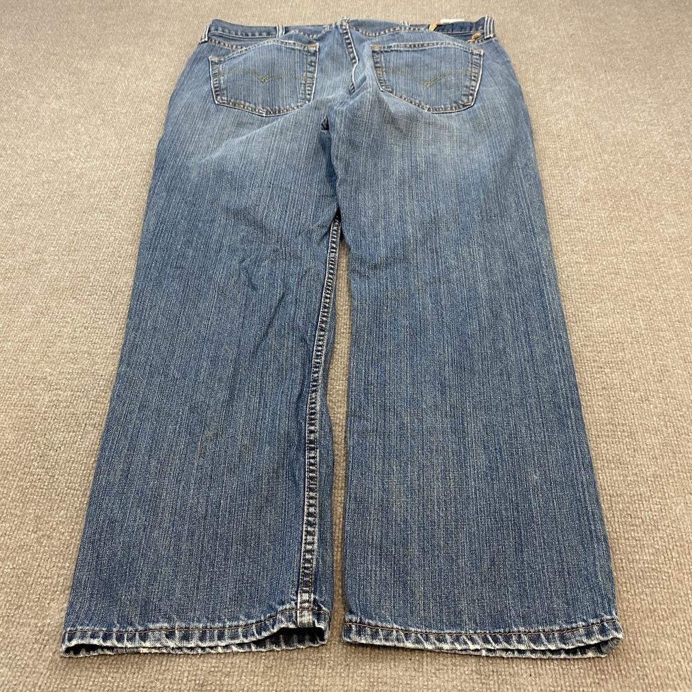 Levis 559 Jeans Mens 38x30 Blue Baggy Distressed Relaxed Straight Denim Grunge